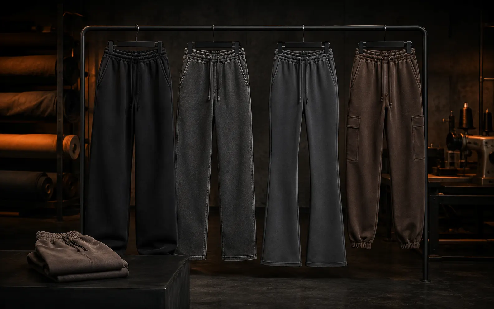 Custom jogger manufacturing