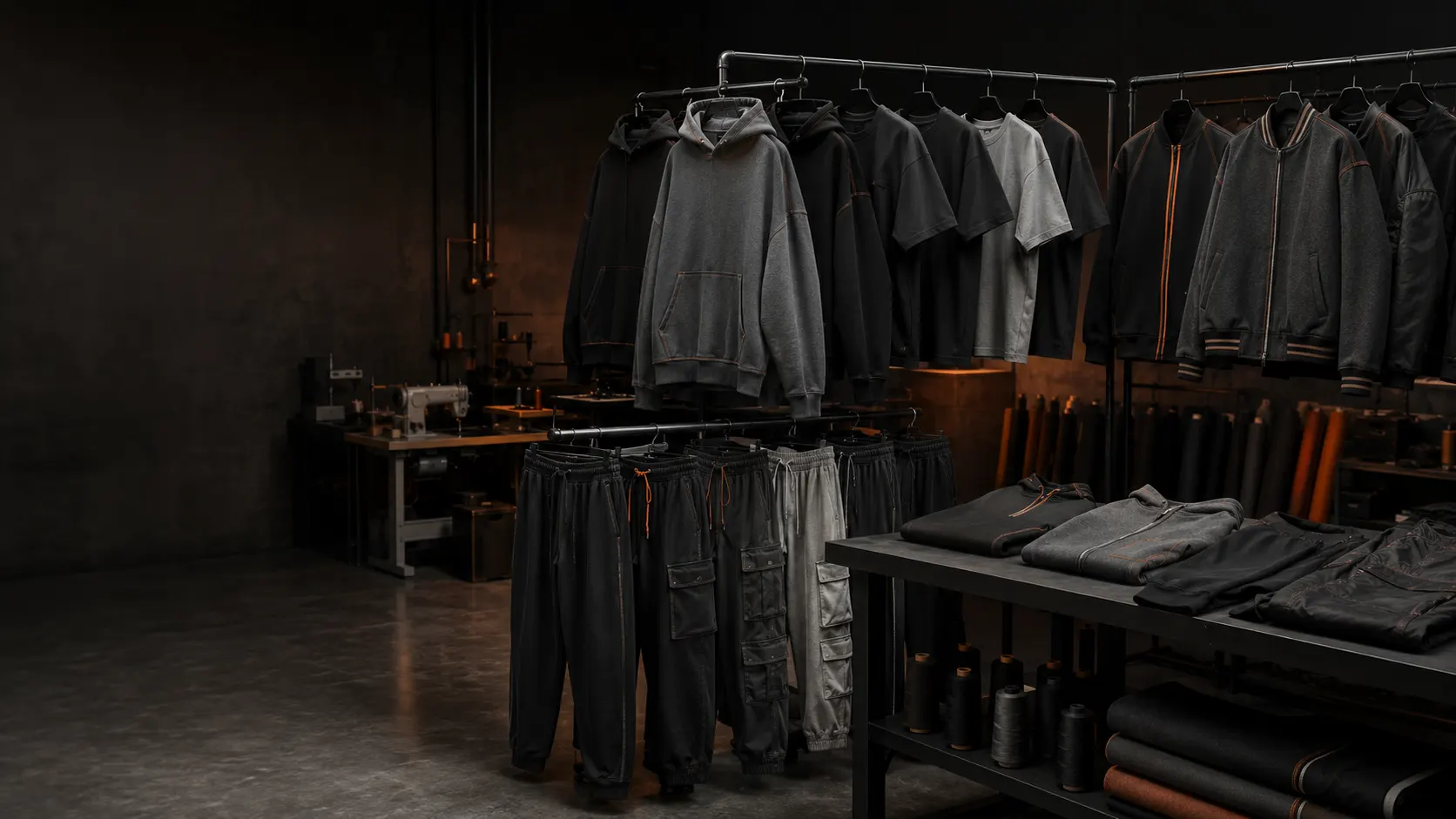 Custom streetwear manufacturer for clothing brands