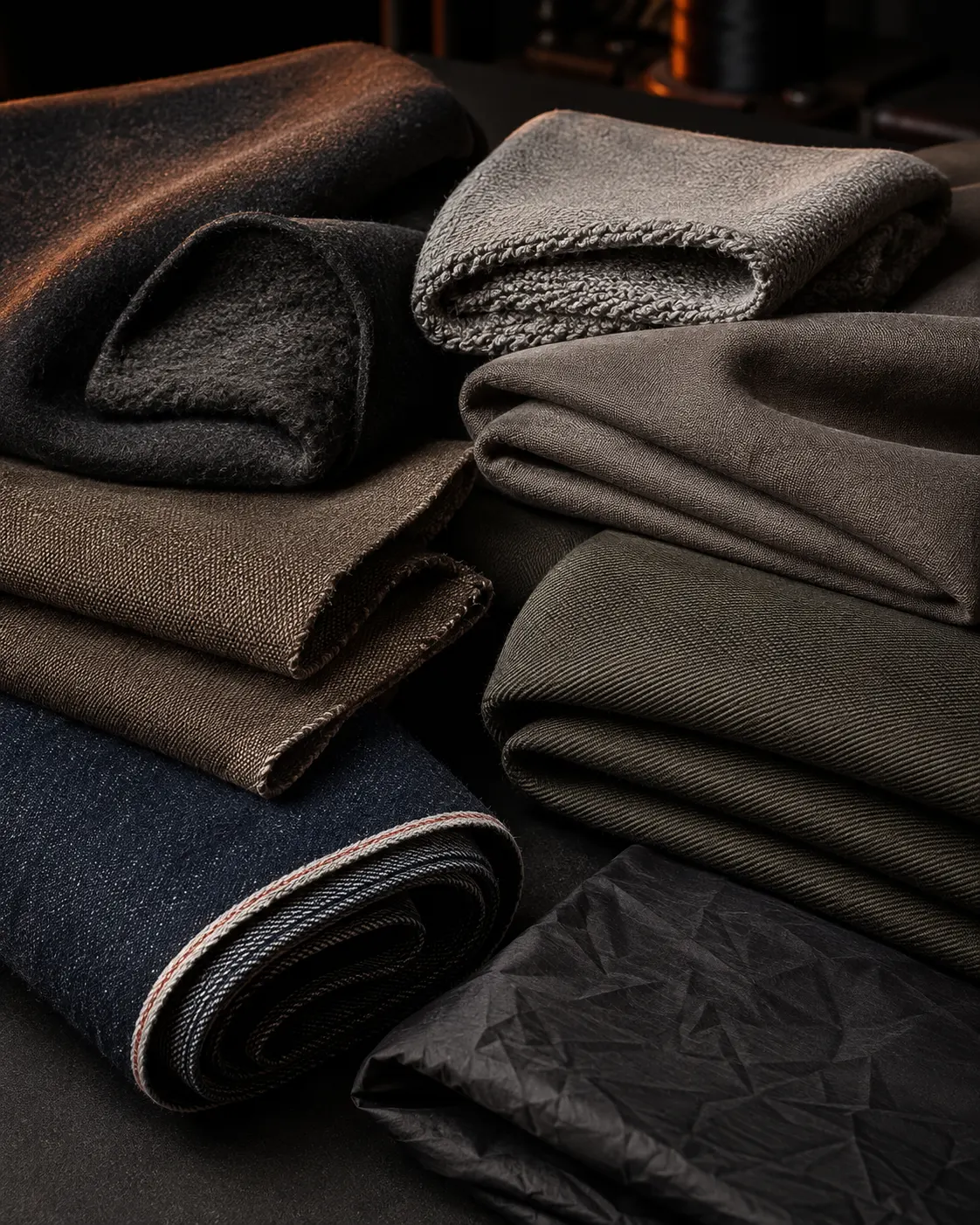 Heavyweight cotton fleece and streetwear fabrics