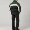color-block-puffer-jacket-back Color block puffer jacket back view