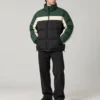 color-block-puffer-jacket-front Color block puffer jacket front view