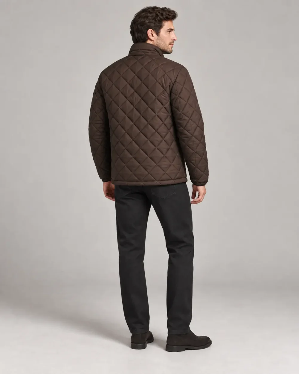 Diamond Quilted Puffer Jacket