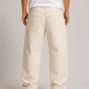 ecru-natural-denim-jeans-back Ecru natural denim jeans back view