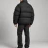 Heavyweight high loft winter puffer jacket back view