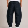 relaxed-tapered-jeans-back Relaxed tapered denim jeans back view