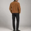 Reversible Leather and Suede Jacket