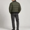 ribbed-puffer-bomber-jacket-back Ribbed puffer bomber jacket back view
