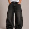 studded-denim-jeans-front Custom studded denim jeans front view