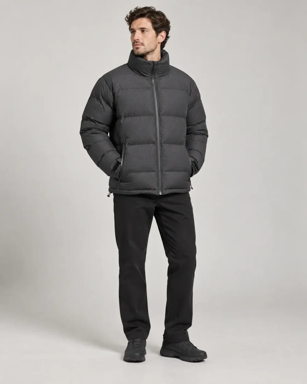 technical-ripstop-puffer-jacket-front Technical ripstop puffer jacket front view