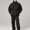 utility-cargo-pocket-puffer-jacket-front Utility cargo pocket puffer jacket front view